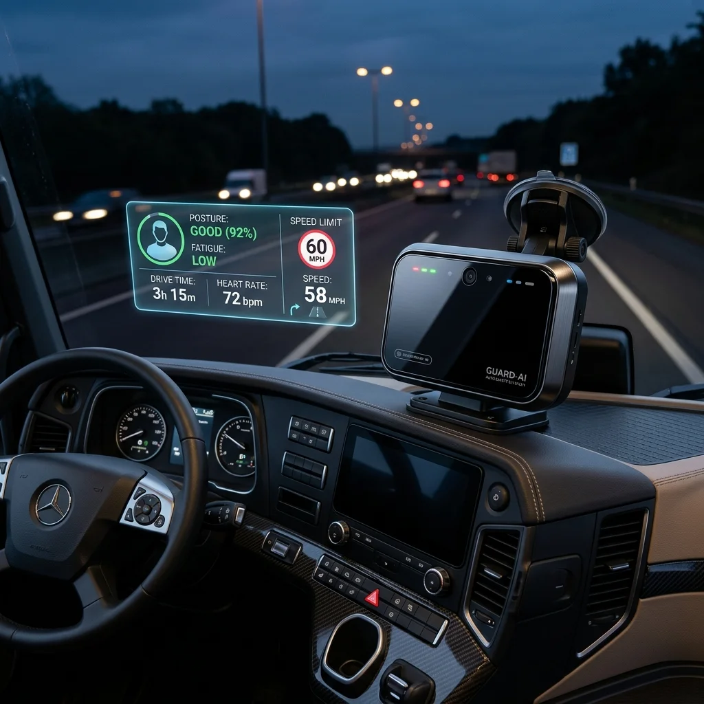 S.H.I.E.L.D.  -  Smart Health Intelligence for Ergonomic & Live Driving